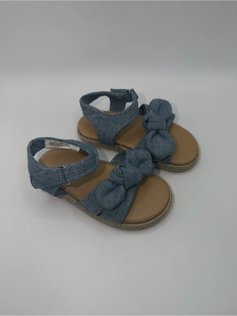 GAP Blue Knot Front Girls' Espadrille Sandals